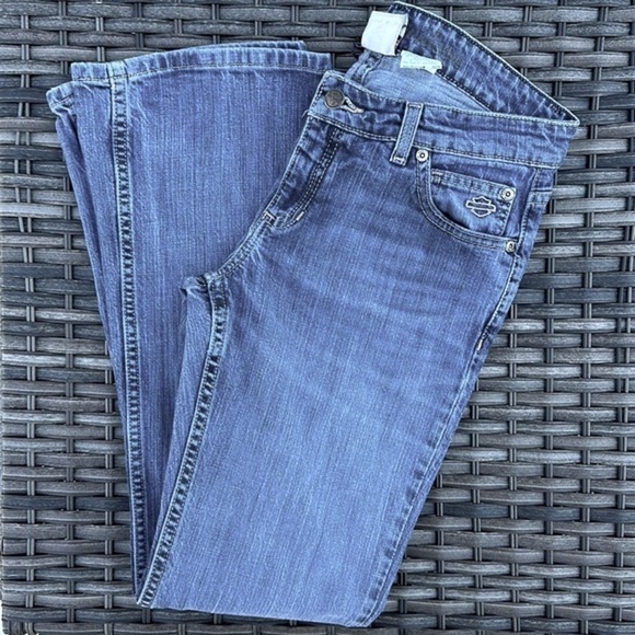 HARLEY Davidson Stretch Contoured Boot Cut 2.0 Jeans - Picture 4 of 16